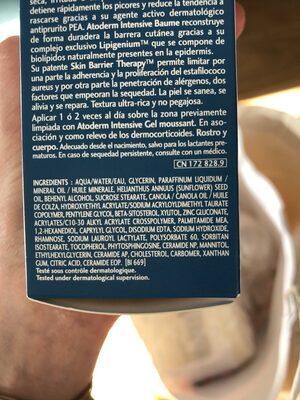 Atoderm intensive baume