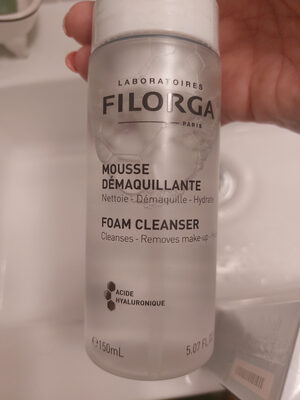 mousse démaquillante