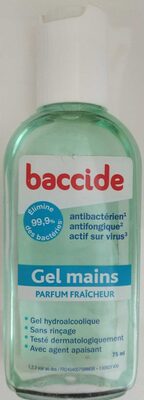 Gel mains parfum fraîcheur