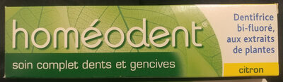 homéodent soin complet dents et gencives citron