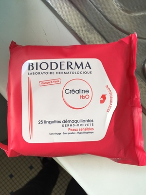 Lingettes Crealine H2O 
