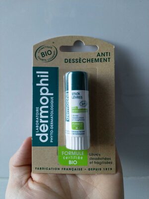 Stick lèvres anti-dessèchement bio