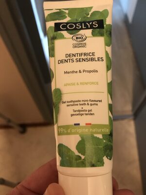 Dentifrice dents sensibles