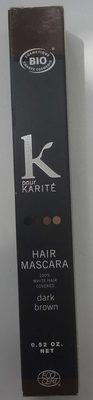 Hair mascara dark brown