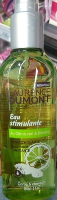 Eau stimulante au citron vert & ginseng
