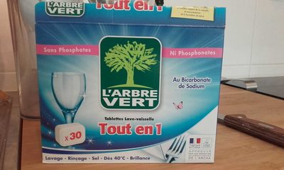 Tout en 1 tablettes lave-vaisselle 