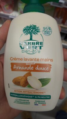 Crème lavante main Amande Douce