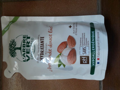crème lavante mains hydratante aux extraits d'amande douce bio