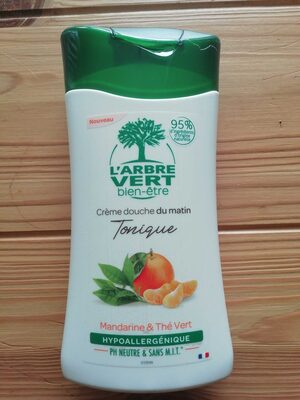 Crème douche du matin tonique
