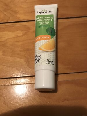 Dentifrice tonifiant propolis xylitol - sans menthe