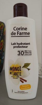 Lait hydratant protecteur monoï de tahiti