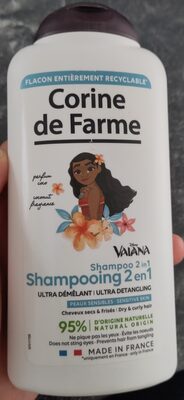 Shampooing 2 en 1 ultra démêlant