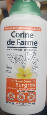 Crème douche surgras