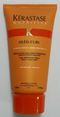 Oléo-Curl Crème d'huile souplesse et définition