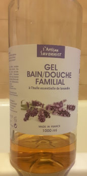 Gel bain/douche familial à l'huile essentielle de lavandin