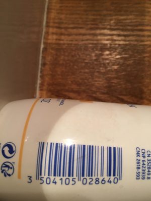 Lait de toilette