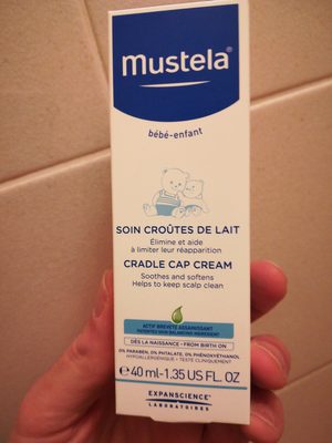 Mustela Soin croûtes de lait 