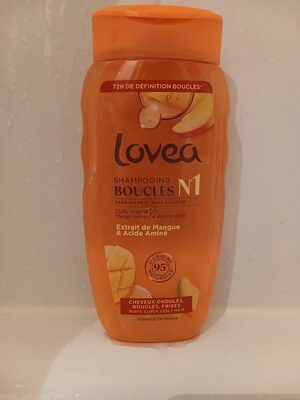 Shampooing boucles extrait de mangue & acide aminé