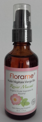 Huile végétale vierge bio Rosier muscat