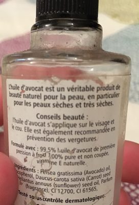 Natessance Huile D'avocat 50ML