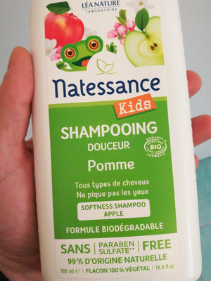 natessance kids shampooing douceur