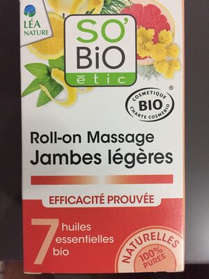 Roll on massage jambes légères