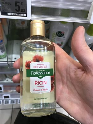 Huile végétale ricin