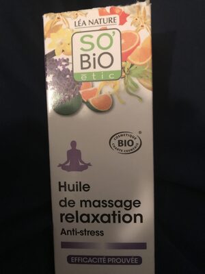 Huile de massage relaxation