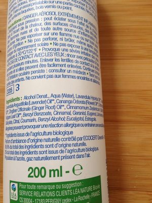 Spray Purifiant Aux 7 Huiles Essentielles Bio