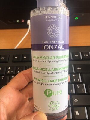 Agua micelar purificante