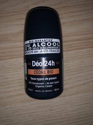 Déo 24h Cèdre BIO