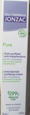 Eau thermale Jonzac Pure soin purifiant anti-imperfections