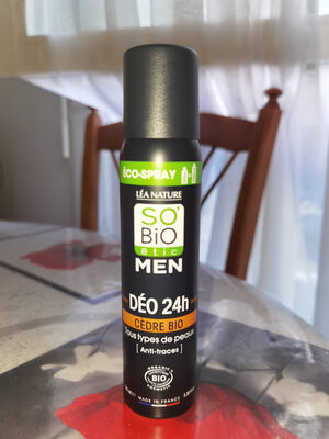 Déo 24h Éco-Spray Cèdre Bio