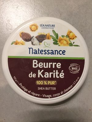 Natessance Beurre de Karité 100% Pur