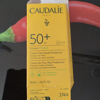 Crème solaire très haute protection