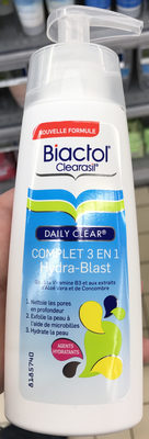 Clearasil Daily Clear Complet 3 en 1 Hydra-Blast