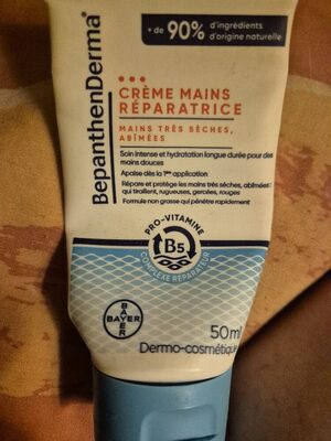 crème main réparatrice
