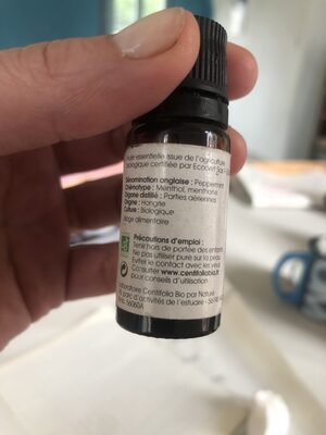 Huile essentielle de menthe poivrée