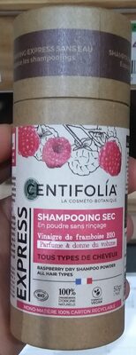 Shampoing sec poudre sans rinçage