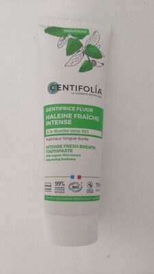 Dentifrice Fluor Haleine fraîche intense