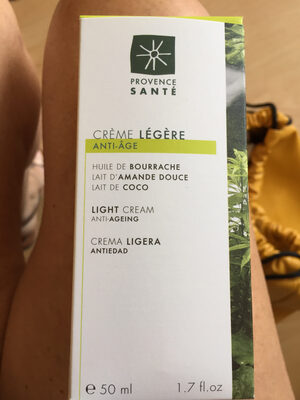crème légère anti âge