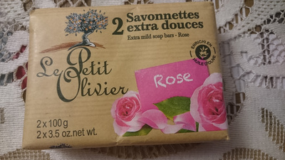 Savonnettes Extra douce Rose