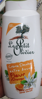 Crème douche extra douce à la fleur d'oranger
