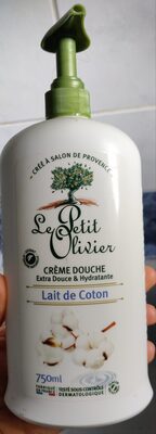 Crème douche extra douce Lait de coton