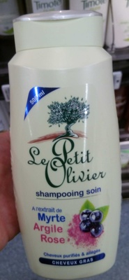 Shampooing soin à l'extrait de Myrte Argile Rose