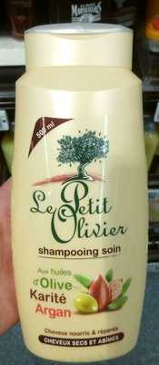 Shampooing soin aux huiles d'Olive Karité Argan