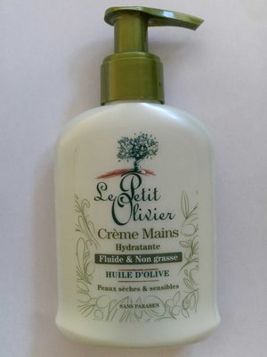 Crème mains Hydratante l'huile d'olive  Fluide & non grasse