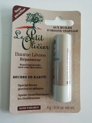 Baume lèvres réparateur Beurre de Karité