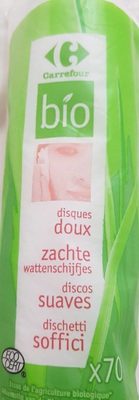 Carrefour Bio Disques Doux X70