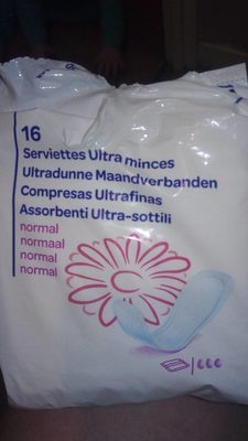 Serviettes Hygiéniques Ultra Minces, Normal